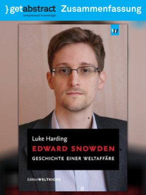 cover image of Edward Snowden (Zusammenfassung)